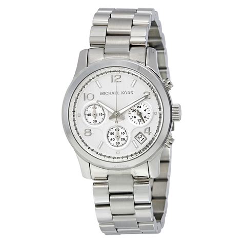 silver michael kors watch sale.